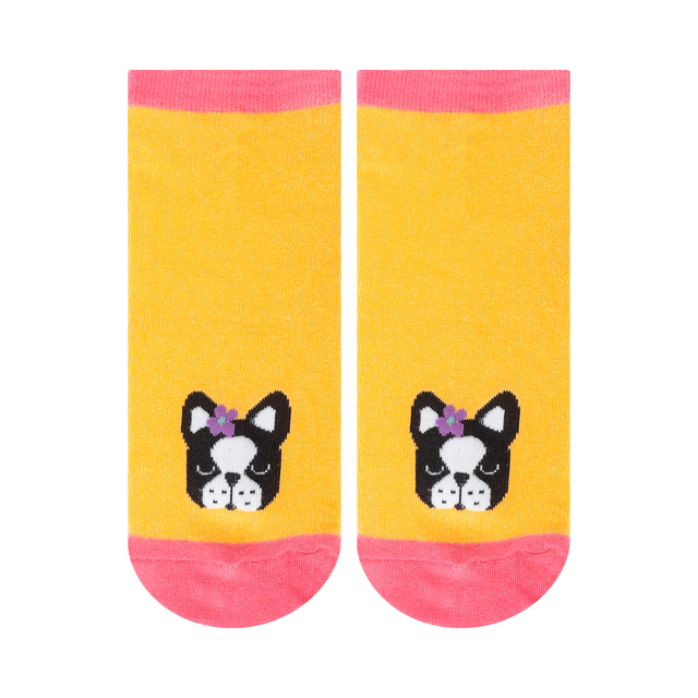 Set mit 5x Kurze Damensocken | Hundmotiv | SOXO