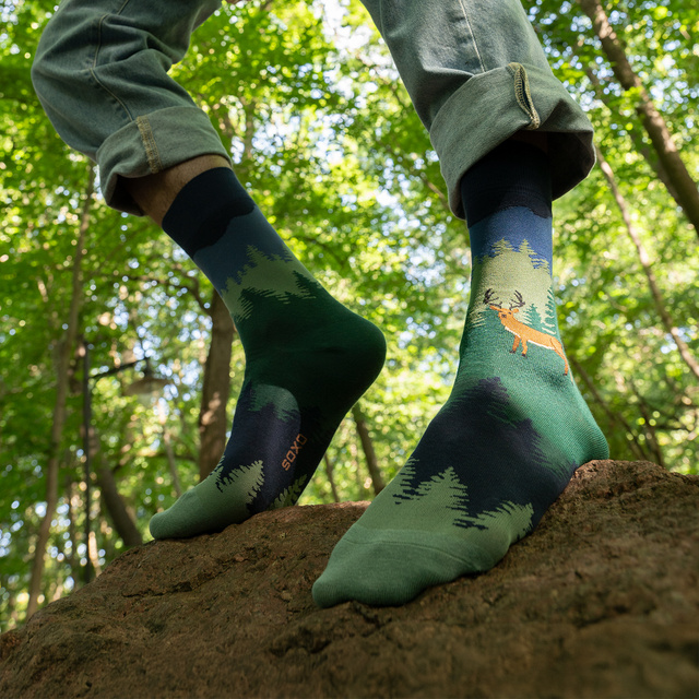 Socken mit Abenteuer-Motiv 5er-Pack