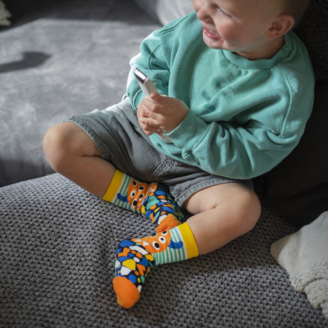 Set mit 3x Kindersocken mit Monstern | SOXO