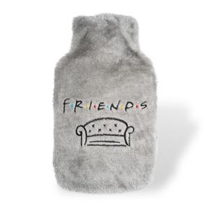 FRIENDS Wärmflasche SOXO im Plüschbezug Geschenkidee BIG 1,8l