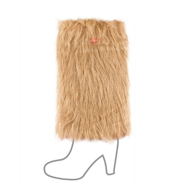 OUTLET Pelzige Beinlinge Soxo für Damen