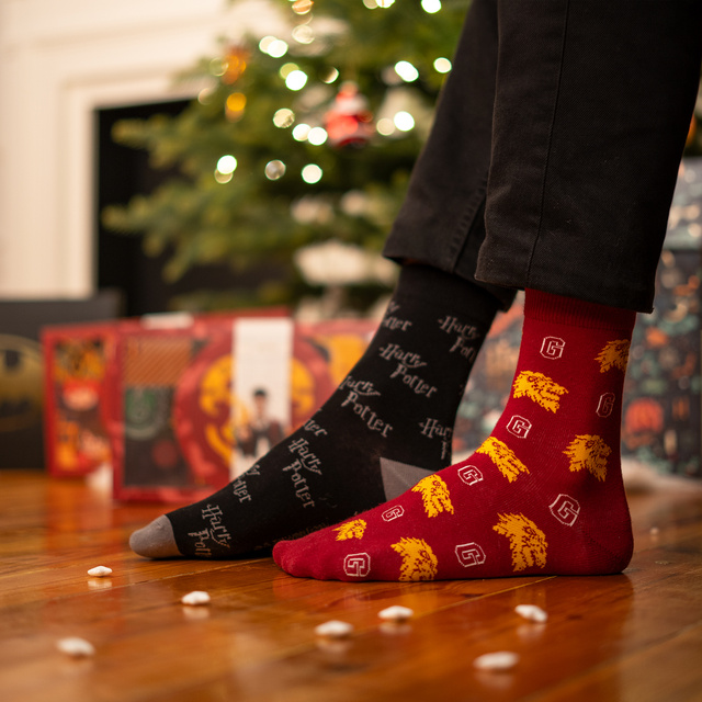 Geschenkset mit Socken Harry Potter 6er-Pack