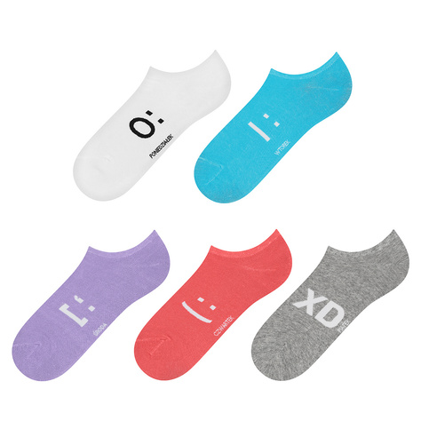 Set mit 5x Bunte Kurze Kindersocken | SOXO