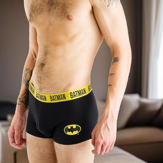 2 Paar von lustigen Boxershorts mit Batman motive in einzigartiger Verpackung | SOXO