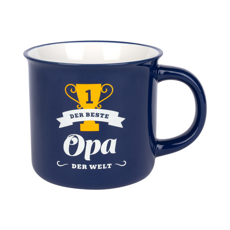  1 Paar von lustigen Socken fur Opa in a mug Verpackung | Herrensocken | SOXO