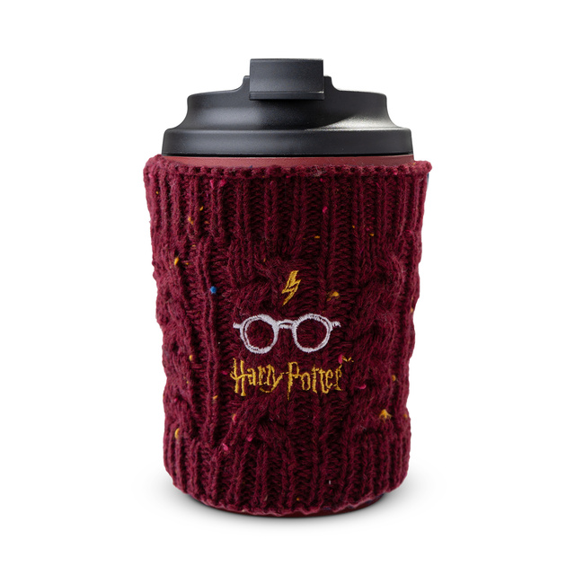 Harry Potter Socken + Thermobecher Geschenkset