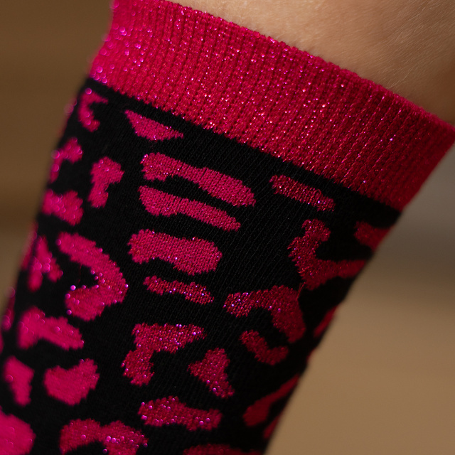 Socken mit Leoparden-Motiv 3er-Pack