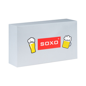 SOXO Ein Set aus Herrensocken und Boxershorts in einer Geschenkbox