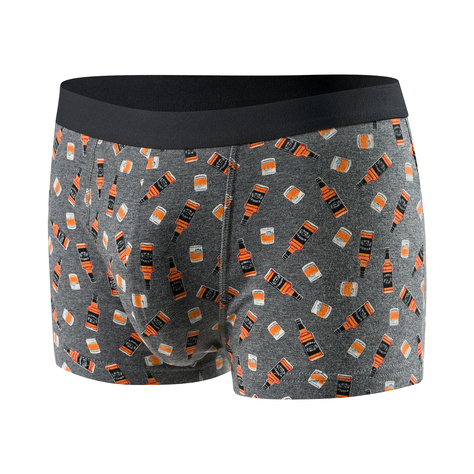 1 Paare von lustigen Boxershorts mit Whiskymotiv einzigartiger Verpackung | SOXO