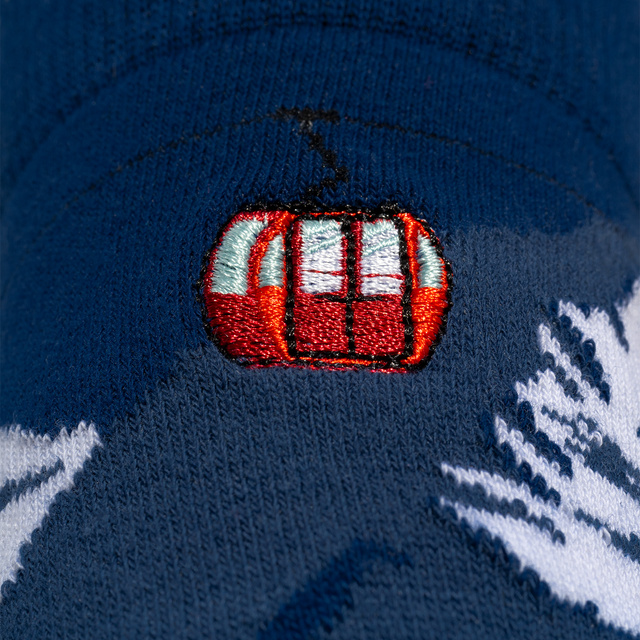 Socken mit Skifahren-Motiv 5er-Pack