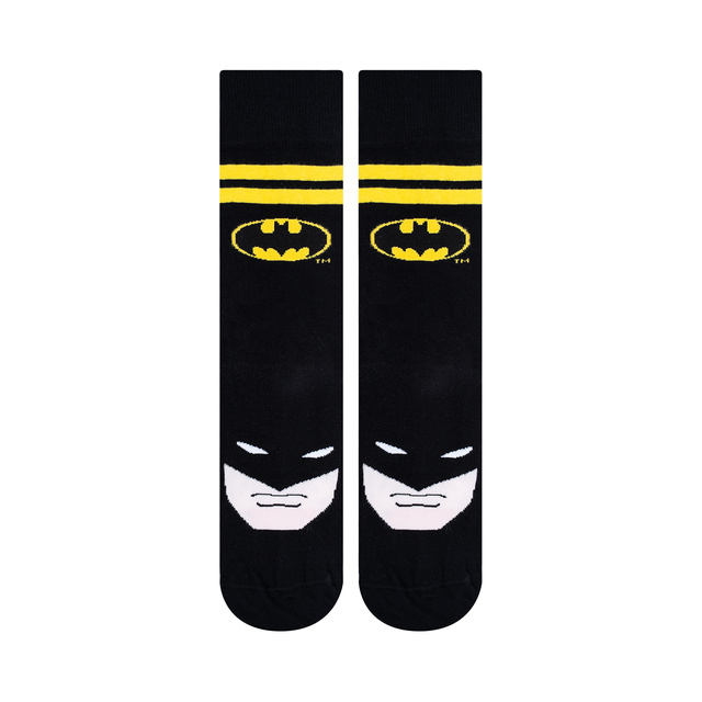 Set mit 3x lustigen Herrensocken Batman + Superman DC COMICS | SOXO
