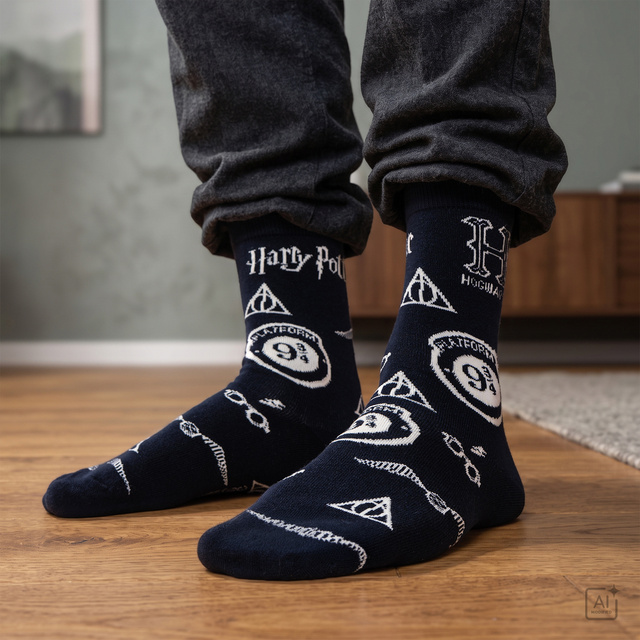 Harry Potter Socken in Box