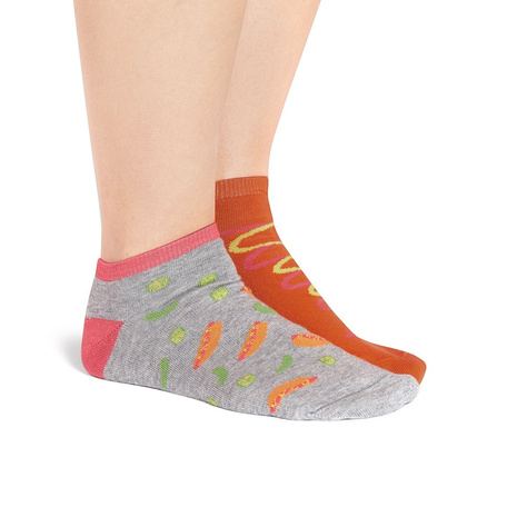 SOXO Set 2 Herren kurze Socken | bunte Muster 