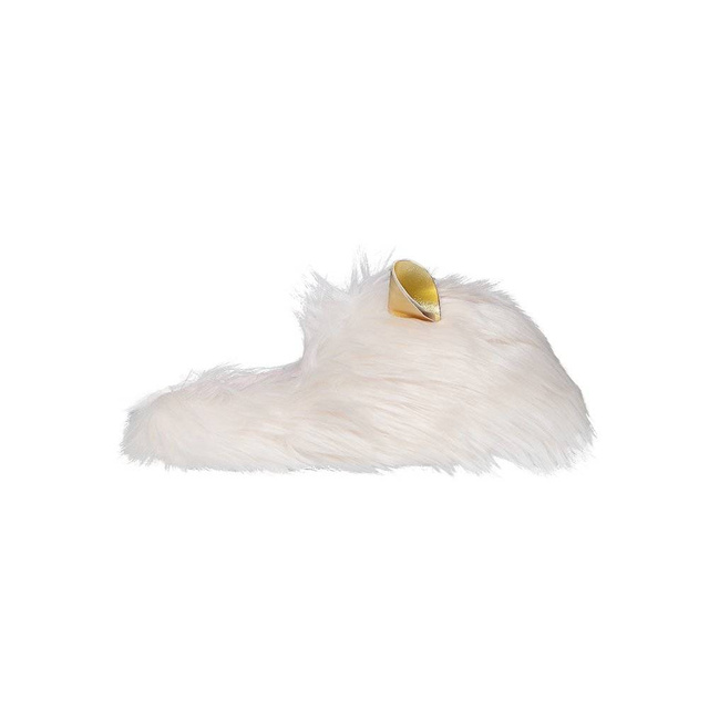 OUTLET Rosa Damen Hausschuhe SOXO mit Ohren und harte Sohle TPR 