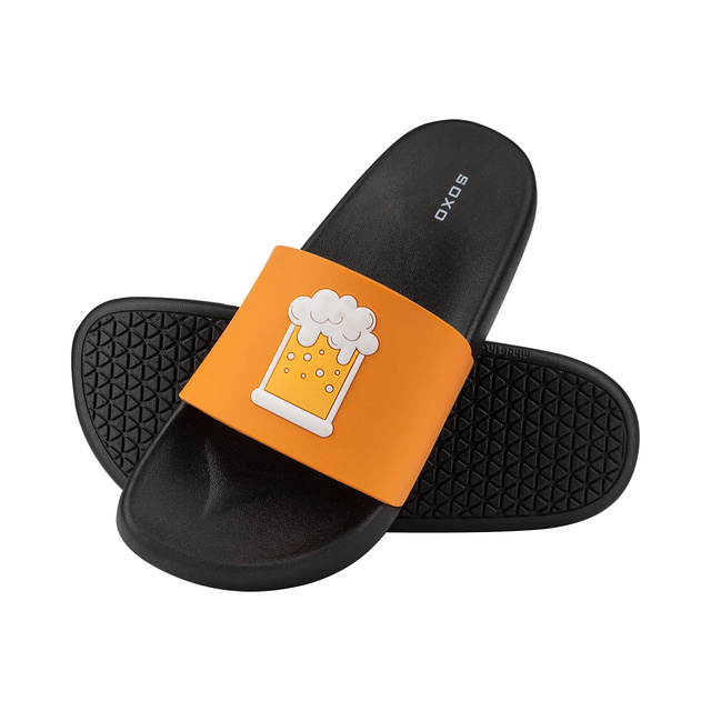 SOXO Strand Latschen unisex | Beer Muster