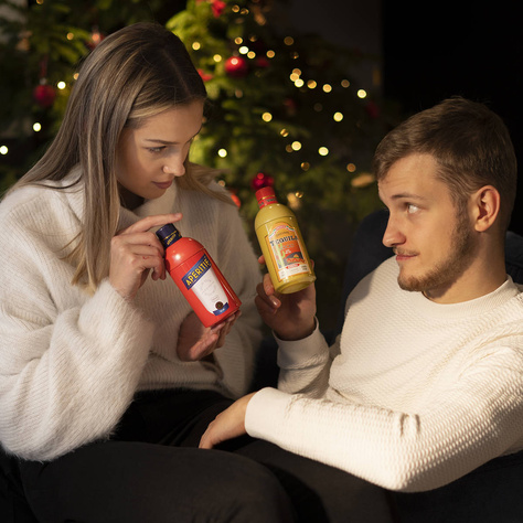 Set mit 2x bunten Herrensocken Bier + Tequila | SOXO