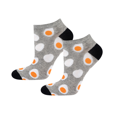 2 Paar von lustigen Socken mit Eggsmotiv in einzigartiger Verpackung | Herrensocken | SOXO