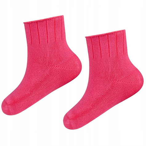 Set mit 3x Bunte Babysocken | rosa + orange + rot | SOXO