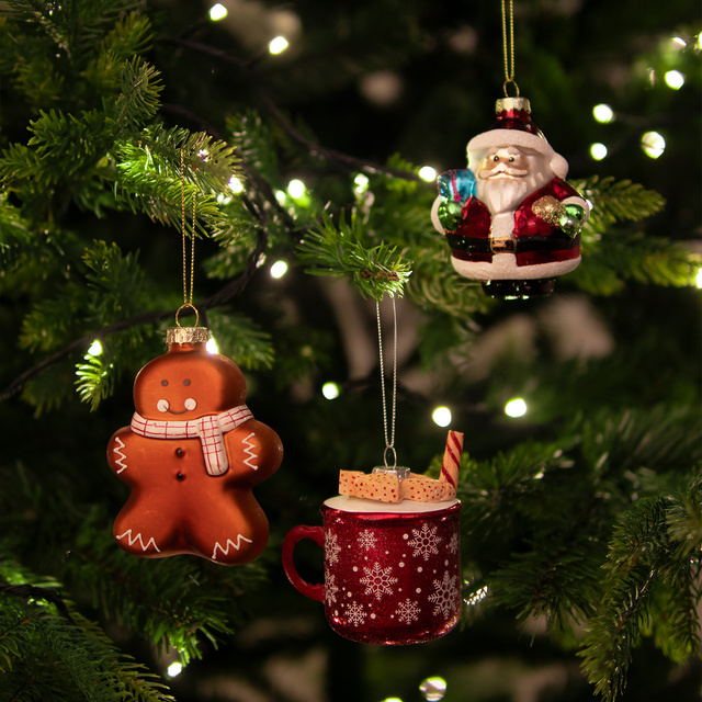 Weihnachtskugeln 3er-Pack