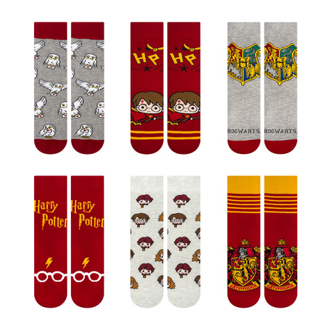 Adventskalender Harry Potter 6 Paar | Damensocken | SOXO