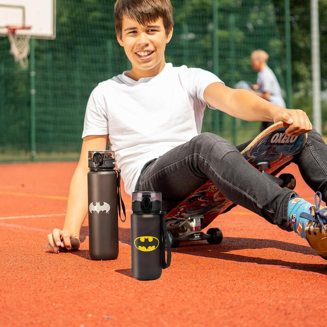 Wasserflasche mit Batman-Motiv 600 ml