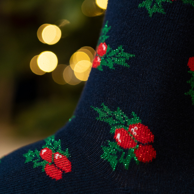 Socken mit Weihnachts-Motiv 3er-Pack