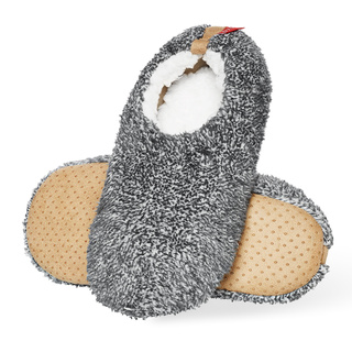 Hausschuhe SOXO Super weich mit rutschfesten Sohlen und PVC-Einsätzen