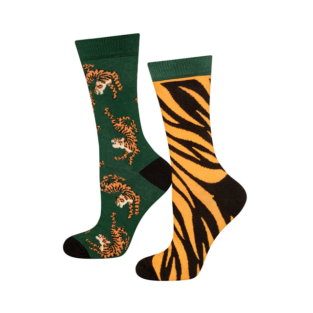 Socken mit Tiger-Motiv