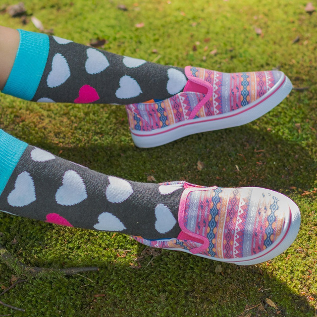 SOXO bunte Turnschuhe für Kinder | Mustern