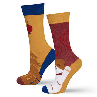 Socken mit Japan-Motiv