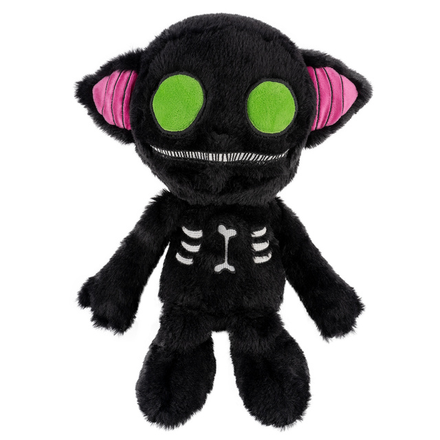Gus Fink, schwarze Katze, Maskottchen Skellbo Gooli Monsters