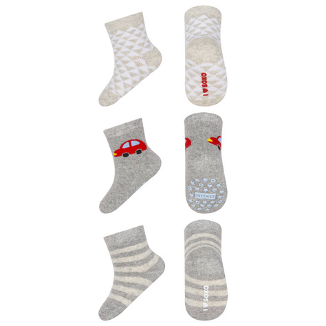 Set mit 3x Bunte Babysocken | SOXO