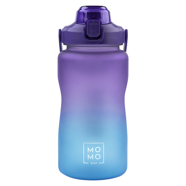Wasserflasche 1500 ml lila und blau | BPA free 
