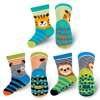 Kinder-Socken 3er-Pack