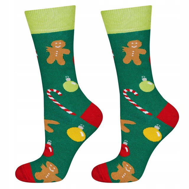 Set mit 6x  Herrensocken mit Weihnachtsmotiv | SOXO