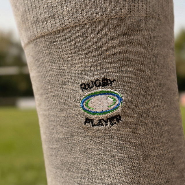 Socken mit Rugby-Motiv 3er-Pack