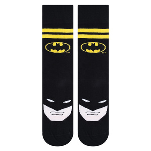 Set mit 3x lustigen Herrensocken Batman + Superman DC COMICS  | SOXO