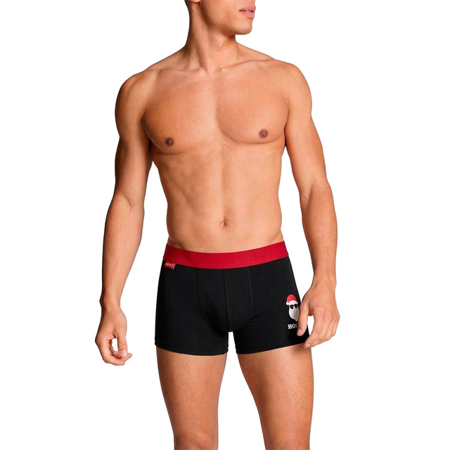 Set mit 2x Herrensocken + 2x Boxershorts mit Weihnachtsmotiv in einzigartiger Verpackung | SOXO