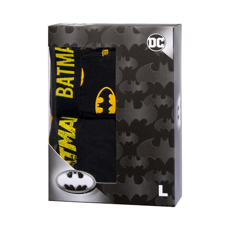 2 Paar von lustigen Boxershorts mit Batman motive in einzigartiger Verpackung | SOXO