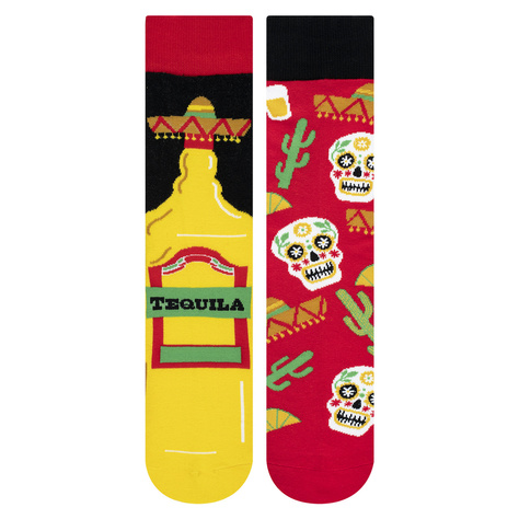 Set mit 2x bunten Herrensocken Bier + Tequila | SOXO