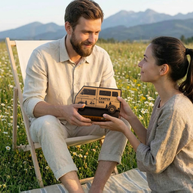 Set Camper Socken + Becher