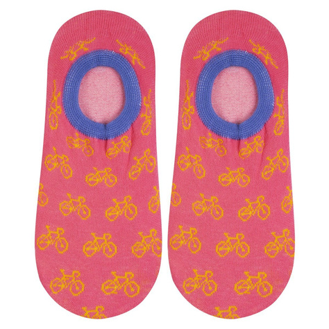 Satz 5x Frauensocken bunte SOXO lustiges mit Silikon Geschenk 