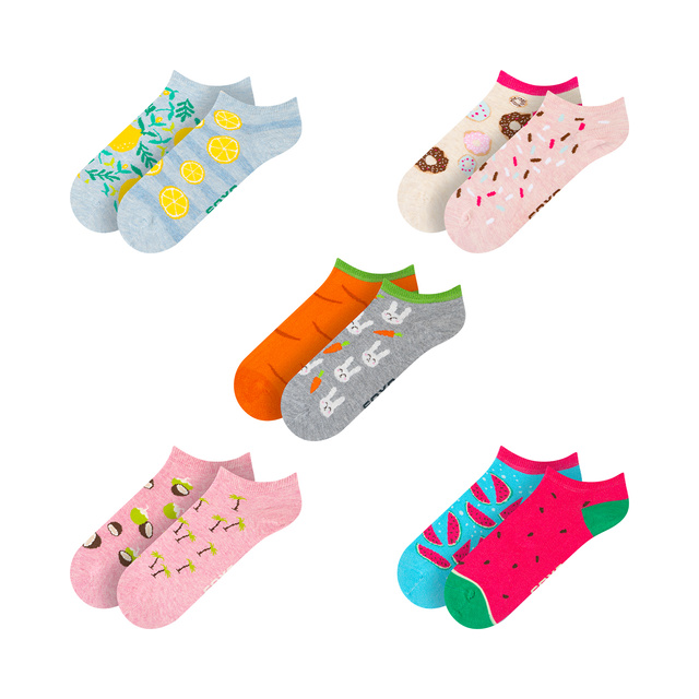 Kurze Socken 5er-Pack