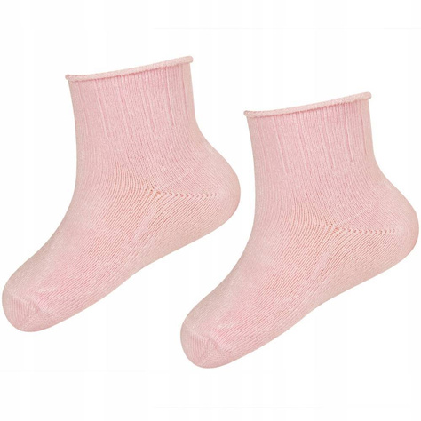 Set mit 3x Bunte Babysocken | rosa + orange + rot | SOXO