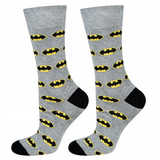 1 Paar von lustige Socken mit Batman DC Comics | Herensocken | SOXO