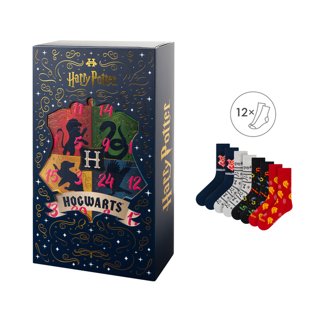 Geschenkset mit Socken Harry Potter 12er-Pack
