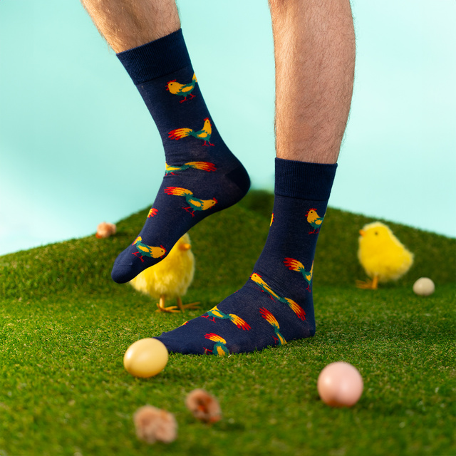 Socken mit Oster-Motiv 3er-Pack