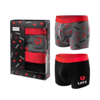 Boxershorts mit Love-Motiv 2er-Pack