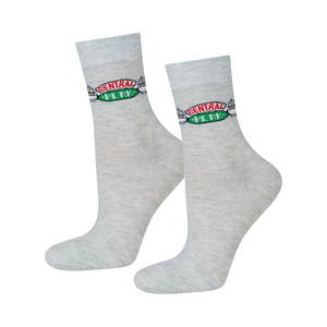 3 Paar von lustigen Socken mit Serie Friendsmotiv | Damensocken | SOXO