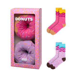 Socken mit Donut-Motiv 2er-Pack
